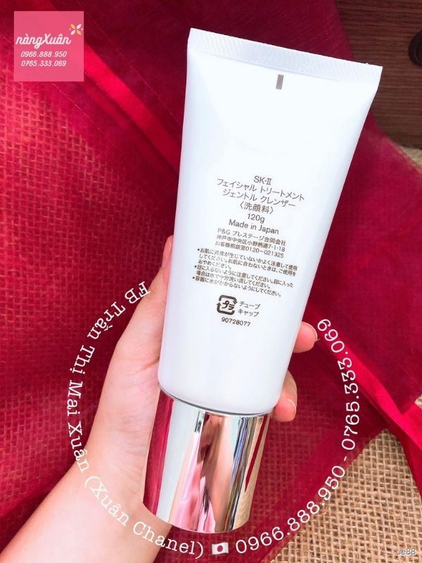 Sữa rửa mặt SK-II Facial Treatment Gentle Cleanser Review 