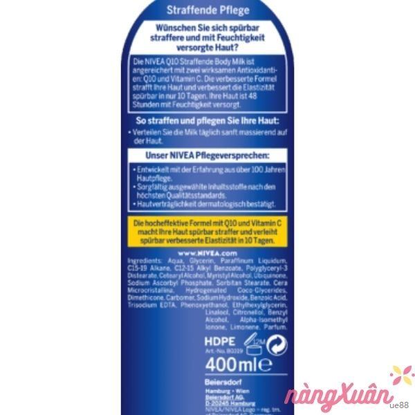 NIVEA Q10 màu xanh