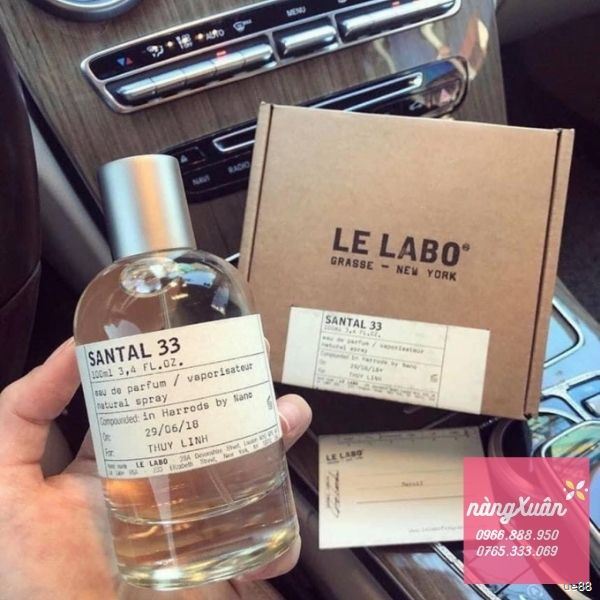 Nước hoa Le Labo Santal 33 review