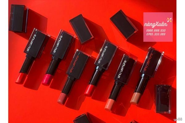 Review SHU Uemura vỏ đen Lipstick chính hãng 