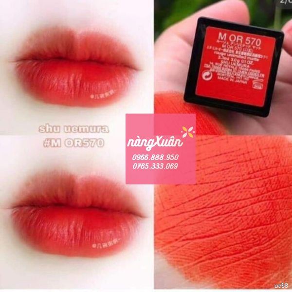 Son SHU Uemura Rouge 570 vỏ đen 