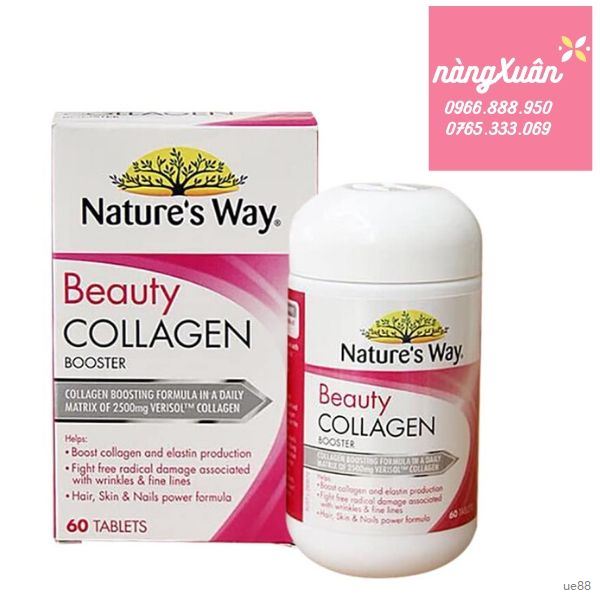  Viên uống collagen Nature’s Way Beauty chính hãng của Úc.