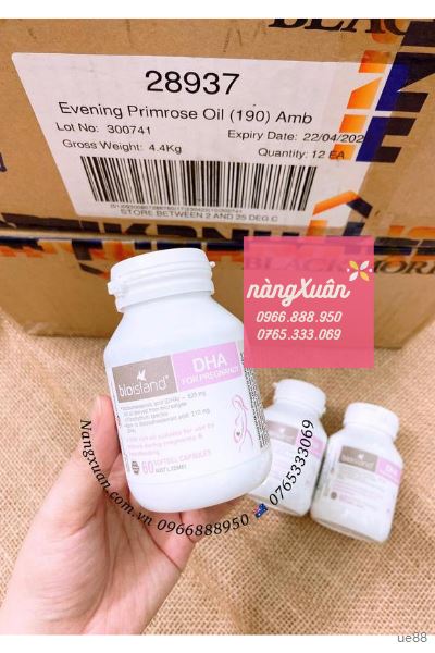 Bioisland DHA for Pregnancy của Úc