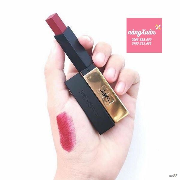 Son YSL Matte Slim 09 là màu Đỏ Lạnh