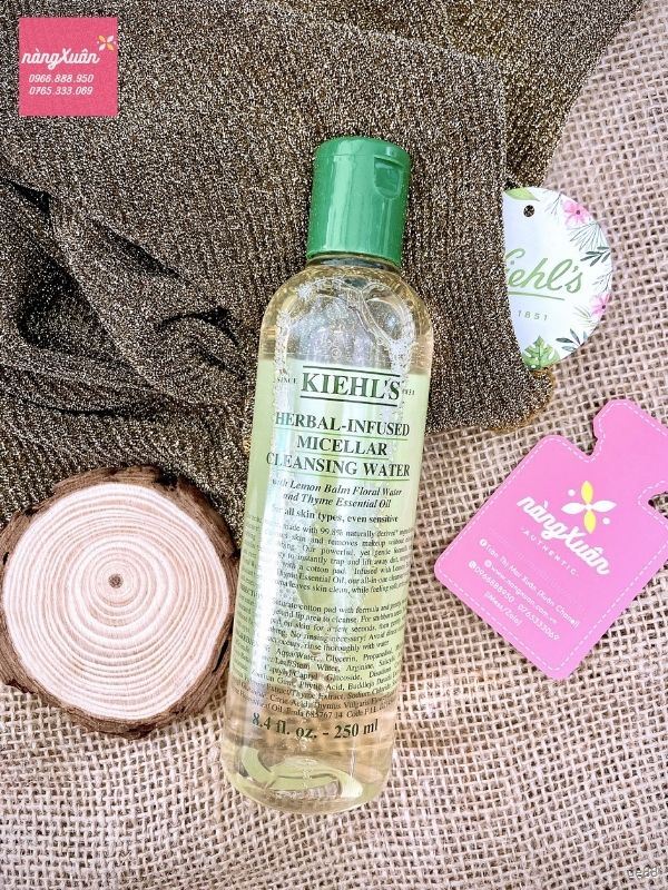 Review tẩy trang Kiehl's Herbal-Infused Micellar 250ml