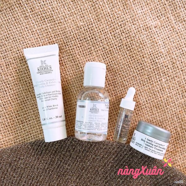 Set KIEHLs mini Dưỡng Trắng Da