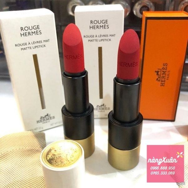 Thỏi son HERMES Rouge Matte sang chảnh.