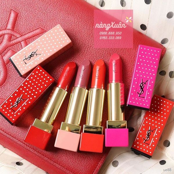 Son YSL Le Rouge Stud Edition Collector vỏ đỏ chính hãng