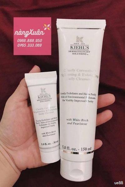 Giá sữa rửa mặt Kiehl's Clearly Corrective mini 30ml