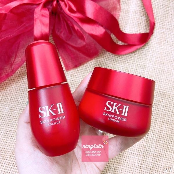 Serum và kem SK-II dòng chống lão hoá, trẻ hoá da Skin Power mới 2020 của Nhật.