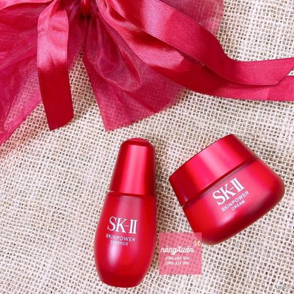 Hình shop chụp serum và kem dưỡng ẩm trẻ hoá da SK-II Nội Địa Nhật mới nhất 2020