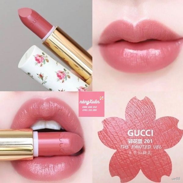 Swatch son GUCCI vỏ hoa 201