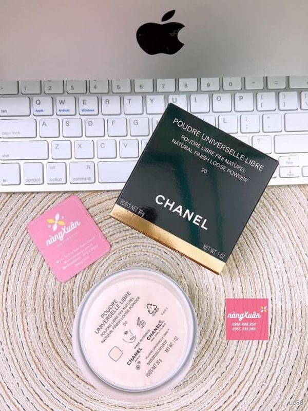 Hình chụp thật phấn bột Chanel Poudre Universelle Libre #20.