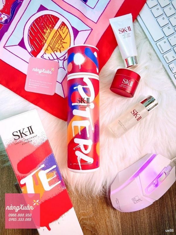 Set nước thần SK-II PITERA màu đỏ