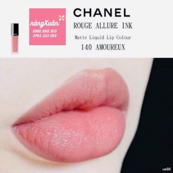 Review chất son kem Chanel 140