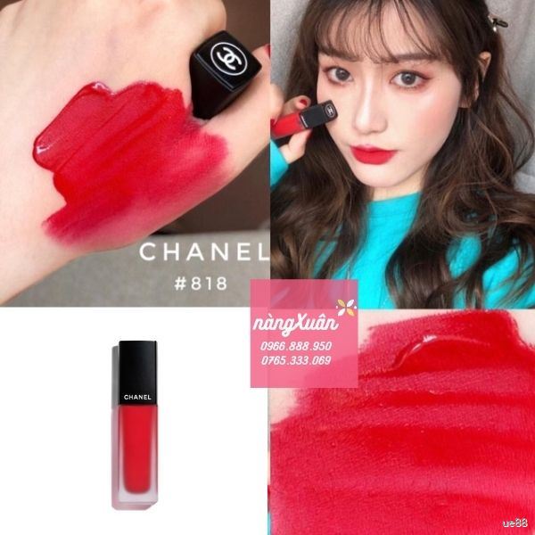 CHANEL 818 True Red chính hãng 