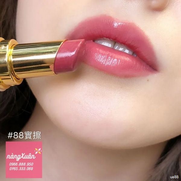 YSL Shine 88 màu hồng nâu