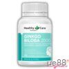 Viên uống bổ não Healthy Care Ginkgo Biloba 2000mg Úc