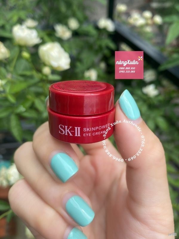 Kem mắt SKII SKINPOWER chính hãng size nhỏ nhất, Giá kem mắt SK-II mini