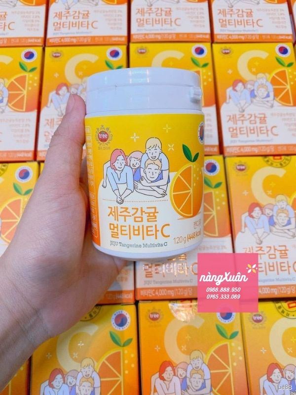 Viên ngậm Vitamin C Jeju Hàn Quốc 4000mg