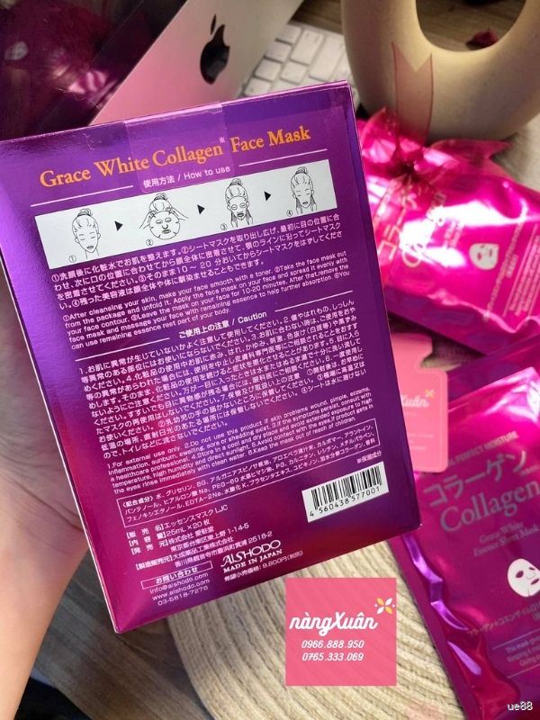 Mask collagen Nhật Aishodo