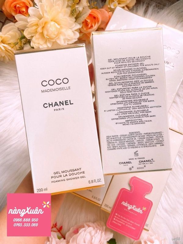 Sữa tắm chanel coco mademoiselle 200ml chính hãng Pháp