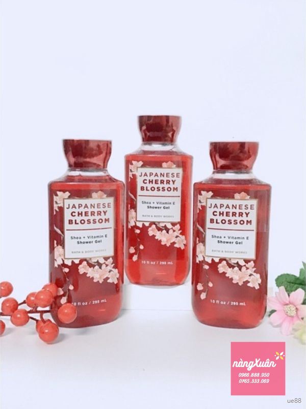 Japanese Cherry Blossom Shower Gel