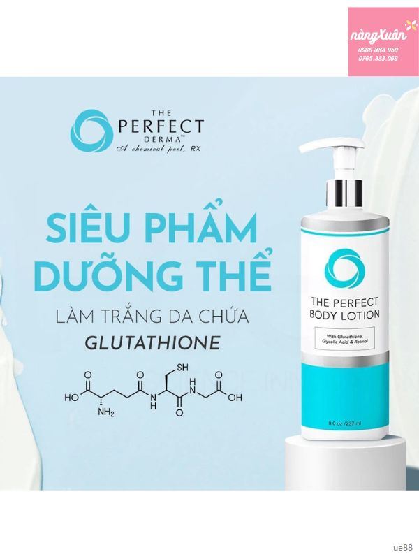 Sữa dưỡng thể làm sáng da THE PERFECT BODY LOTION.