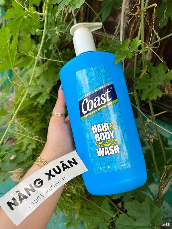 Tắm gội COAST Hair & Body Wash chính hãng.