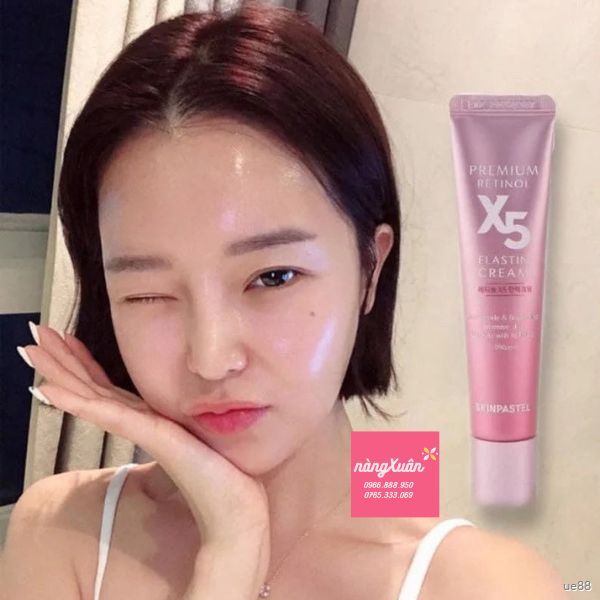 Hướng Dẫn Cách Sử Dụng Kem Dưỡng Retinol X5 Elastin Cream Skinpastel