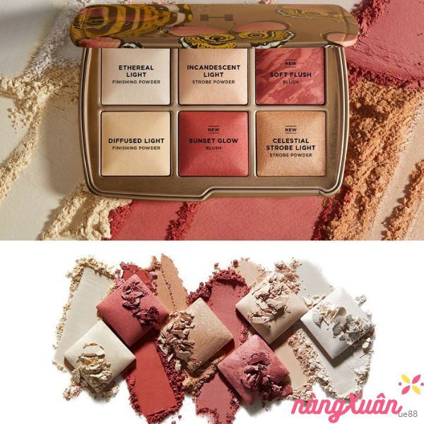 Phấn má HOURGLASS Ambient Lighting Edit Unlocked Face Palette - BUTTERFLY