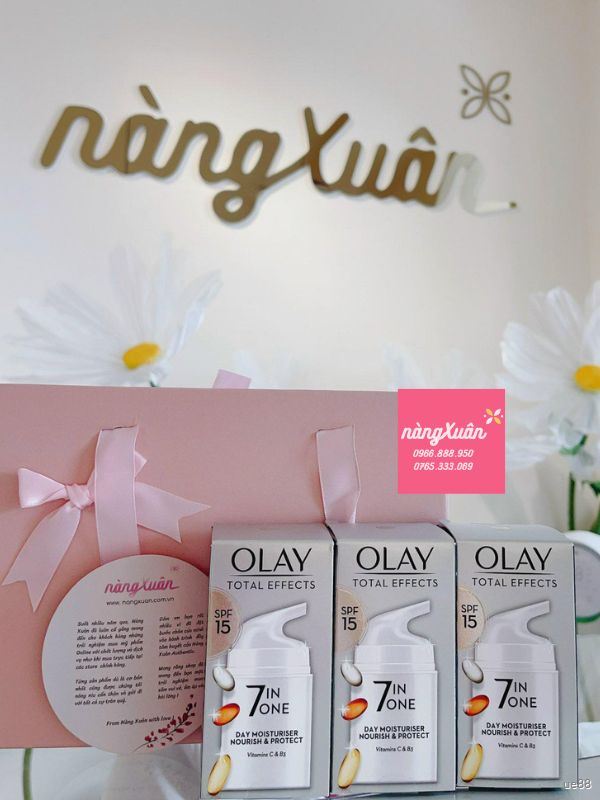 Kem Dưỡng Ngày OLAY Total Effects 7 in One Day Moisturiser Nourish Protect 