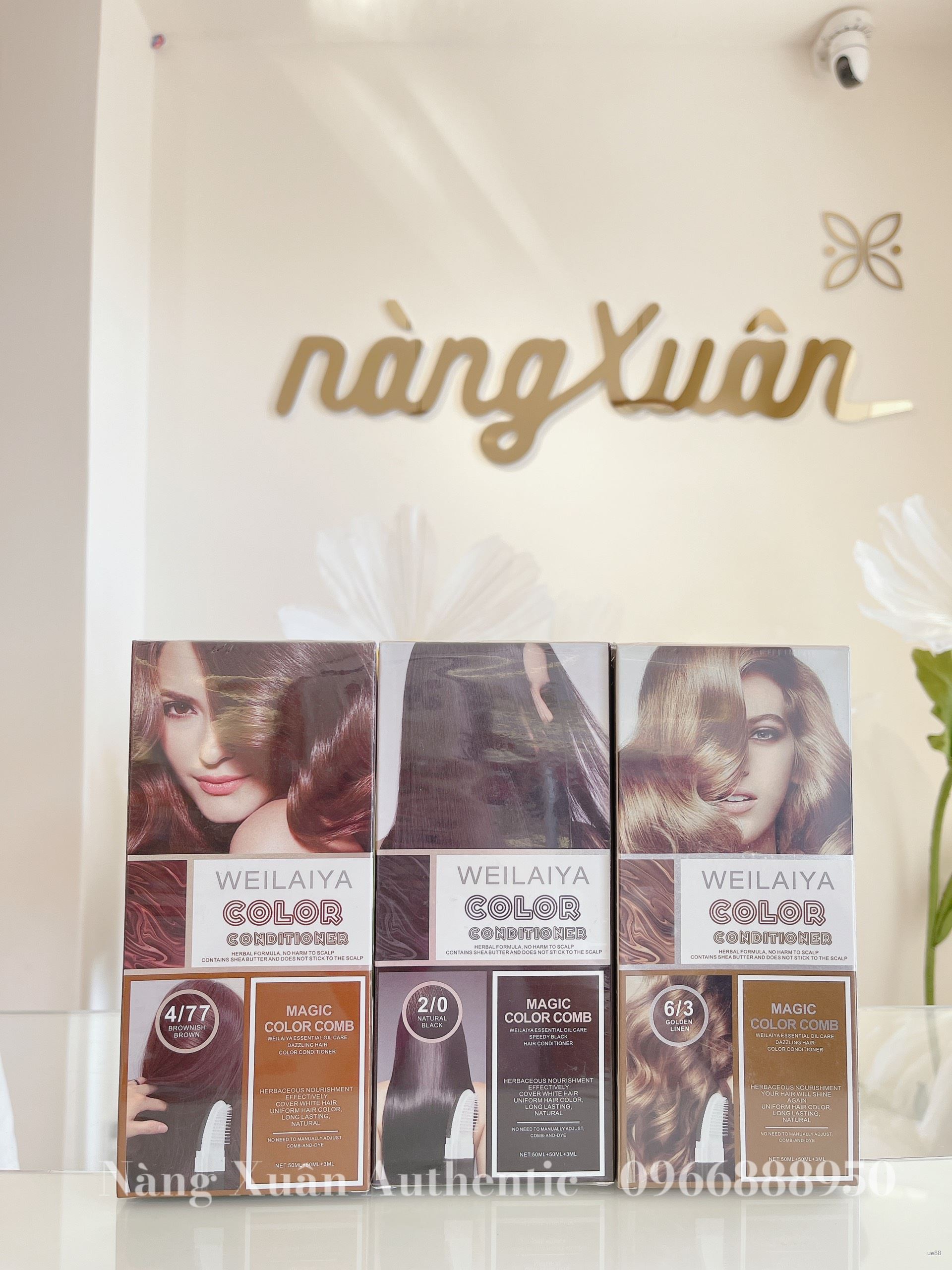 Dầu gội phủ bạc WEILAIYA Color Conditioner Smart