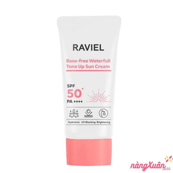 Kem chống nắng Raviel Base Free Waterfull Tone Up