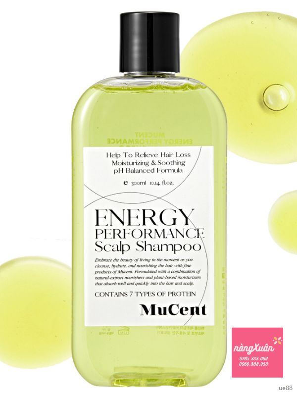 Mucent Energy Performance Scalp Shampoo