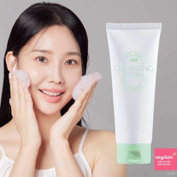 Sữa rửa mặt Finepure Soothing Cleansing Foam chính hãng