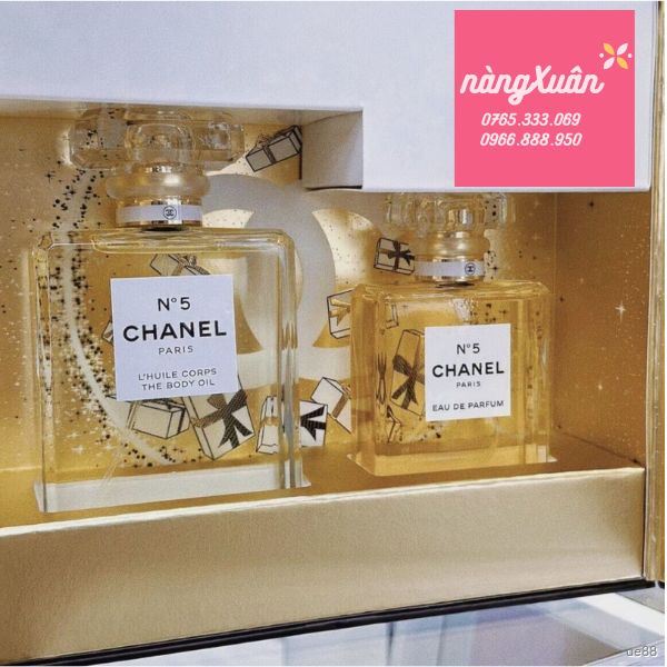 Set Nước Hoa CHANEL NO5 EDP LIMITED EDITION 2023 chính hãng Pháp