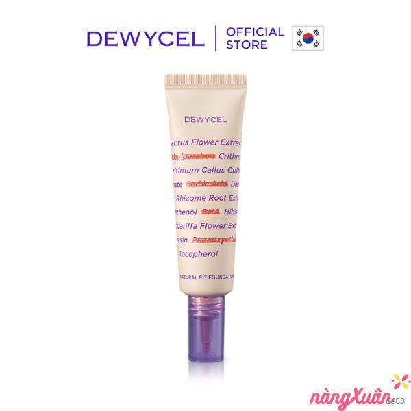 Kem Nền DEWYCEL NATURAL FIT FOUNDATION